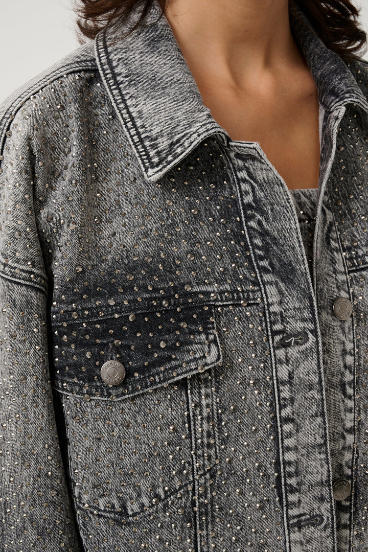 Forudbestilling - Gestuz - Gzzauma Jacket - 107487 Vintage Grey Wash Jakker 