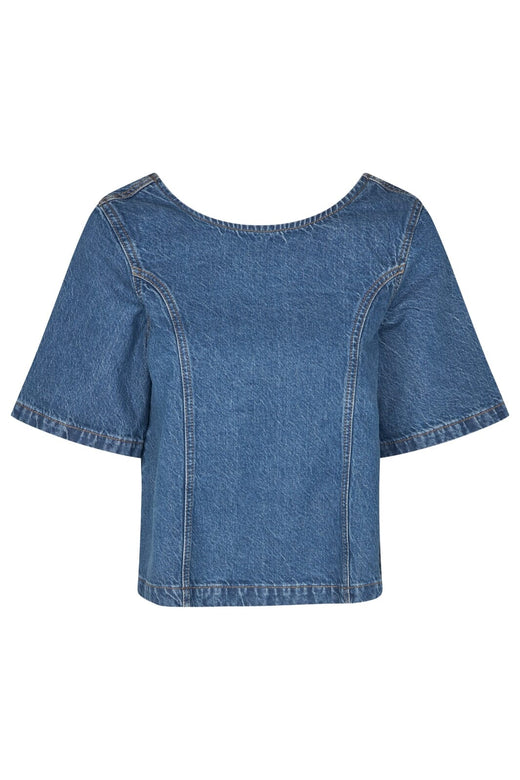 Forudbestilling - Global Funk - Ananea-F - P32 Vintage Blue Wash Bluser 