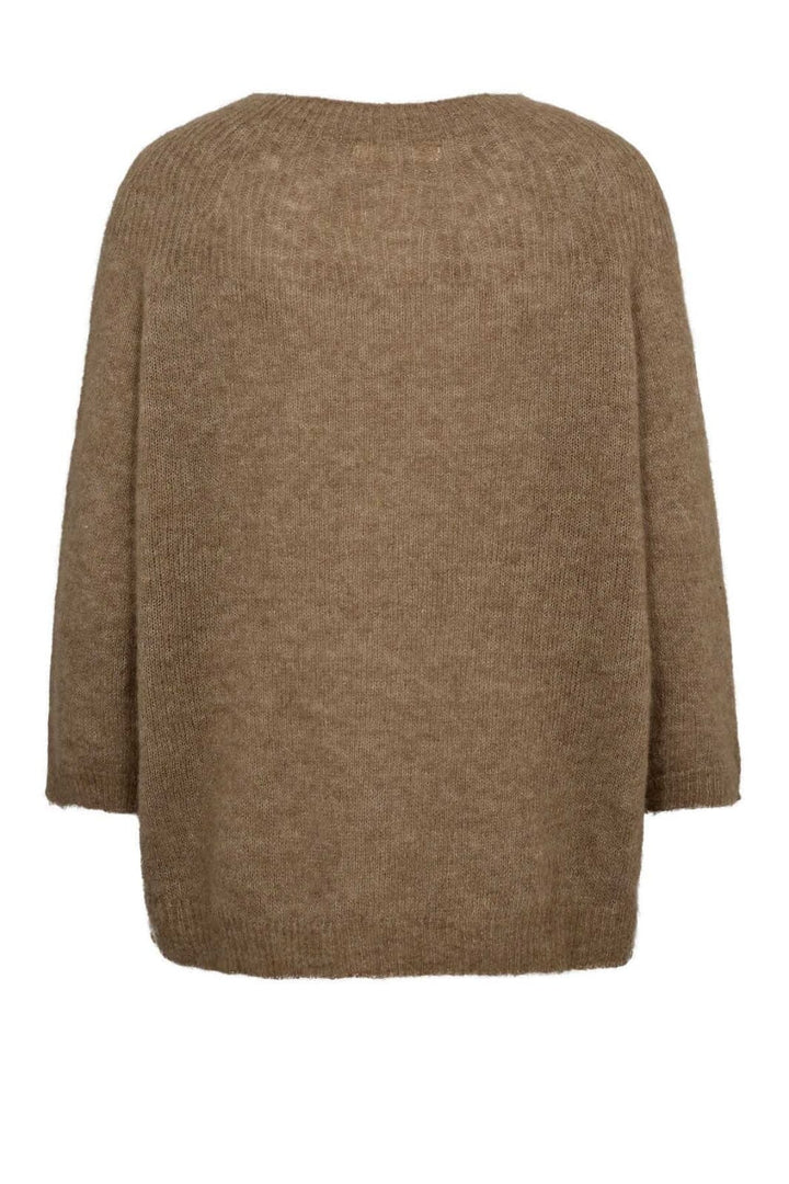 Forudbestilling - Gossia - Ameliago Sweater G1817 - Soft Nugga Strikbluser 