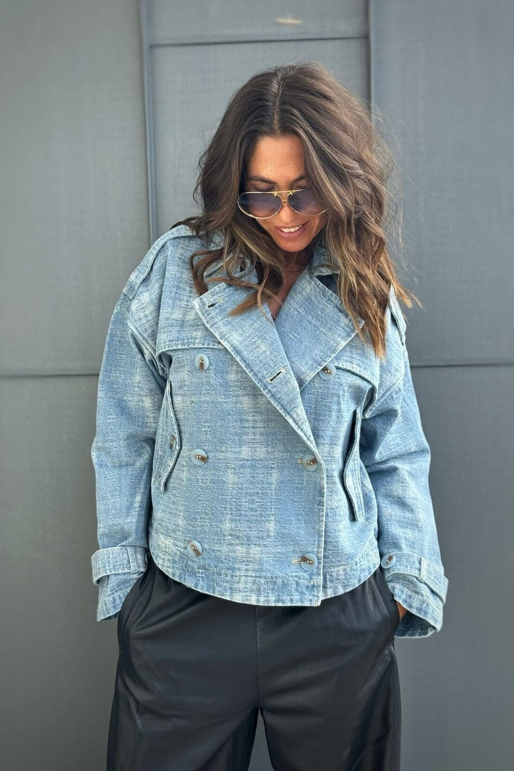 Forudbestilling - Gossia - Tabitago Jacket - Destroyed Denim Jakker 