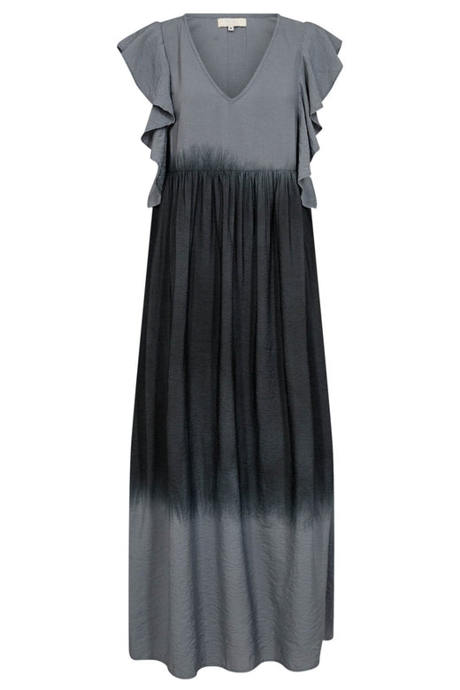 Gossia - Violago Dress G2429 - Grey Dip Dye