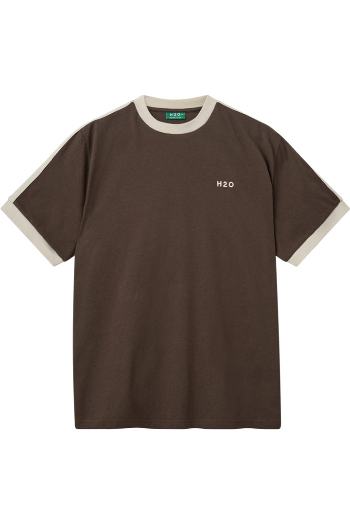 H2O - Klitmøller Oversize Tee 101022-S - 3601 - Espresso