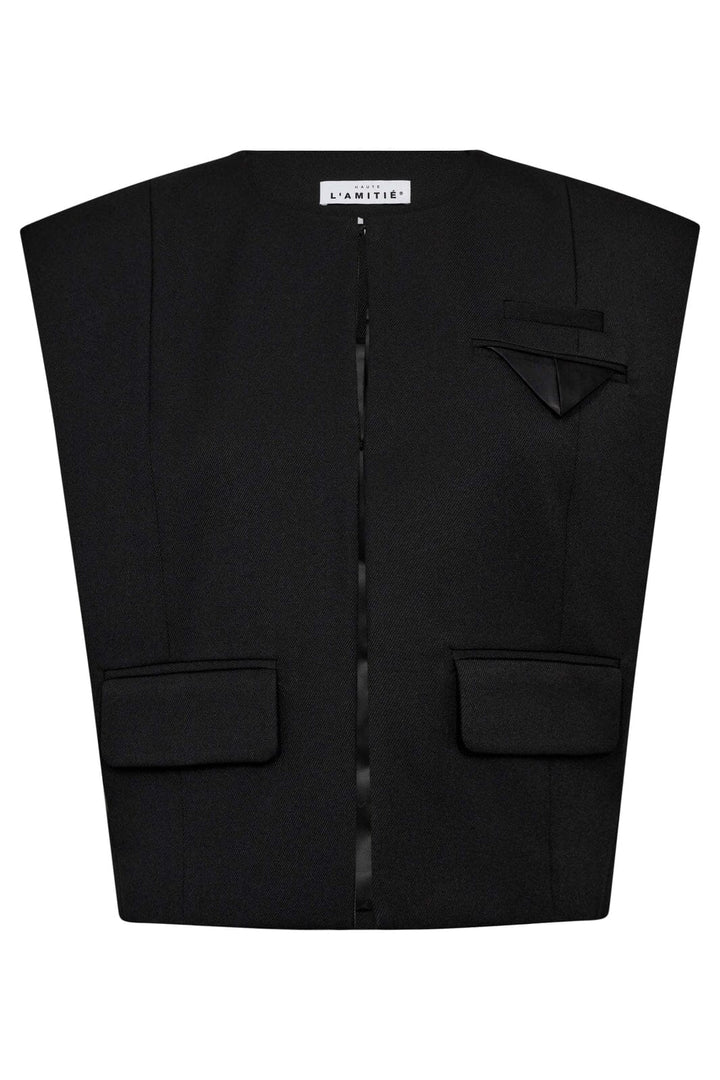 Forudbestilling - Haute L'Amitié - Premiere Box Waistcoat HL10162 - Black