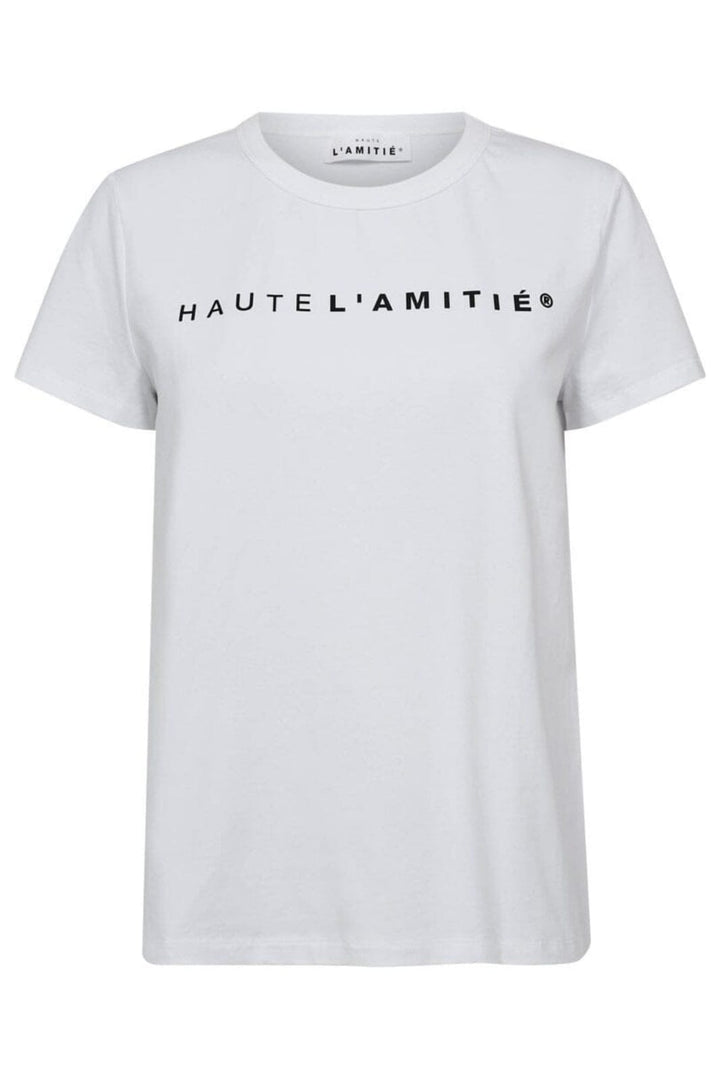 Haute L'Amitié - Rub Logo Tee HL10096 - White