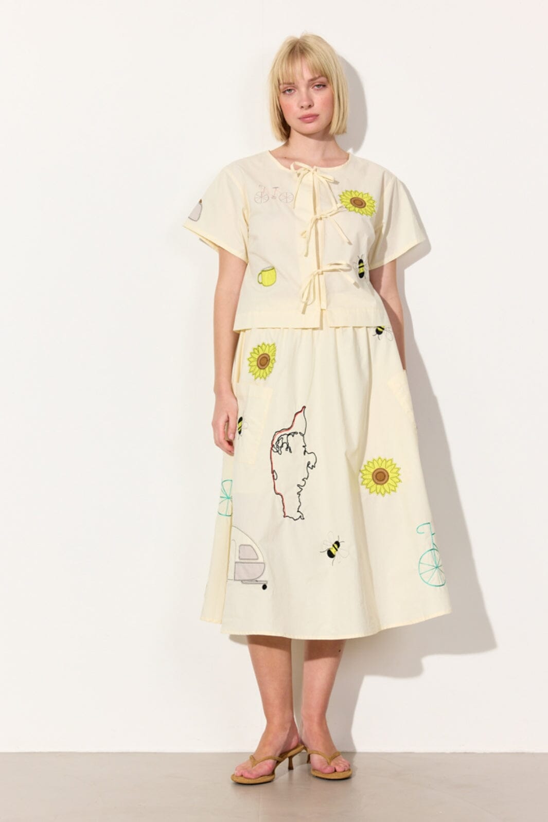 Hunkøn - Loretta Skirt 25306 - Cream
