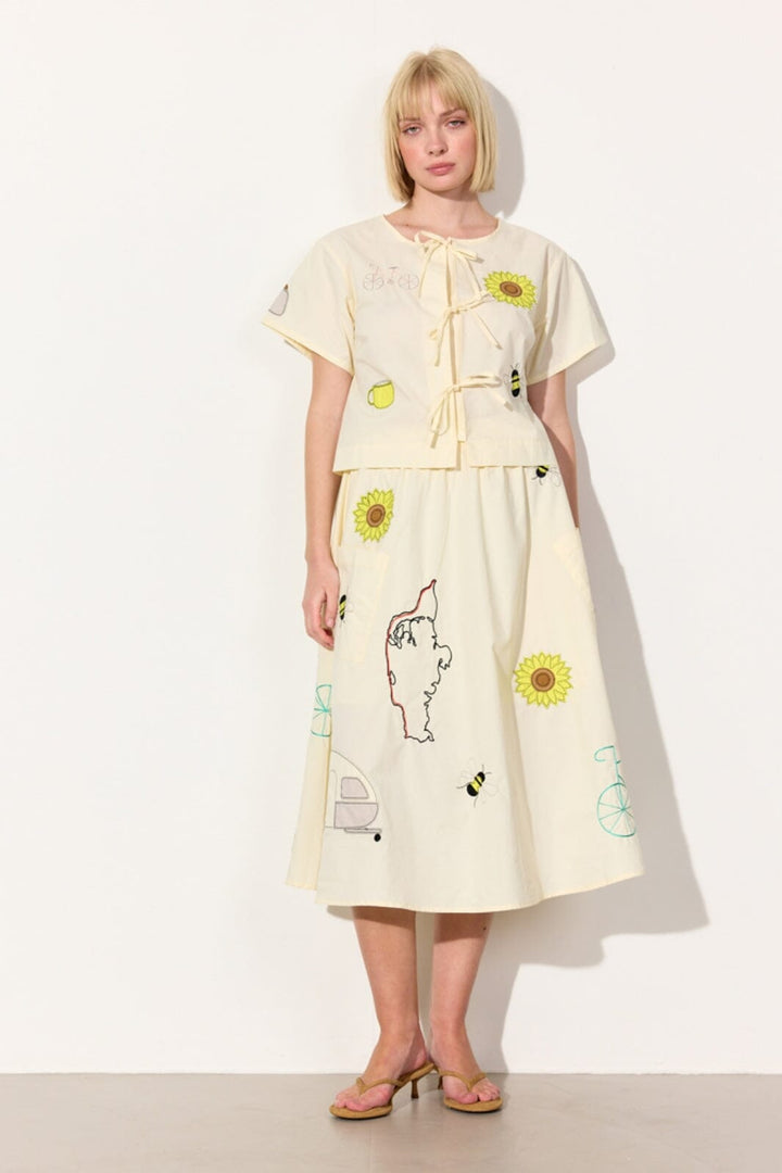 Hunkøn - Loretta Skirt 25306 - Cream
