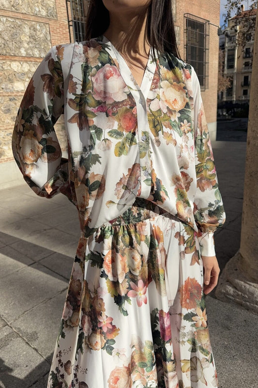 Forudbestilling - Karmamia - Amelia Shirt 2128 - Summer Bloom Skjorter 