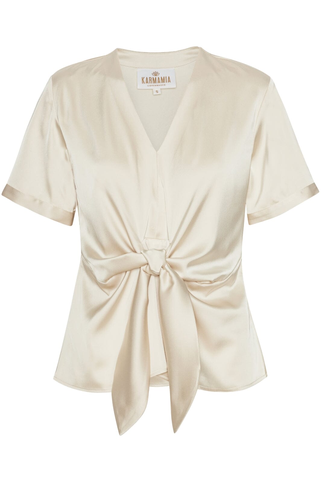 Forudbestilling - Karmamia - Blair Blouse (Short) 2175 - Semi Rich Porcelain Bluser 