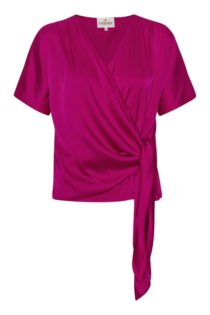 Forudbestilling - Karmamia - Dagmar Blouse - Rose Violet Bluser 