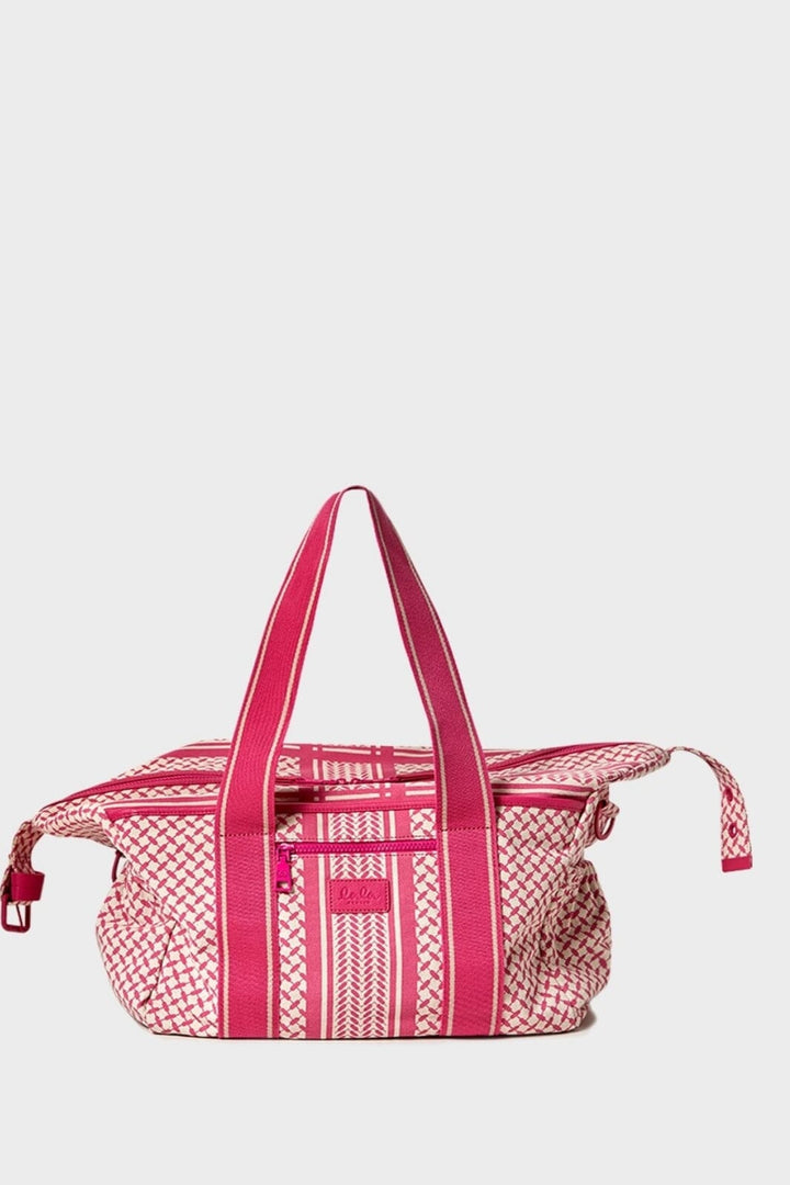 Lala Berlin - Big Bag Muriel 2.0 10011731 - Heritage Stripe Pink