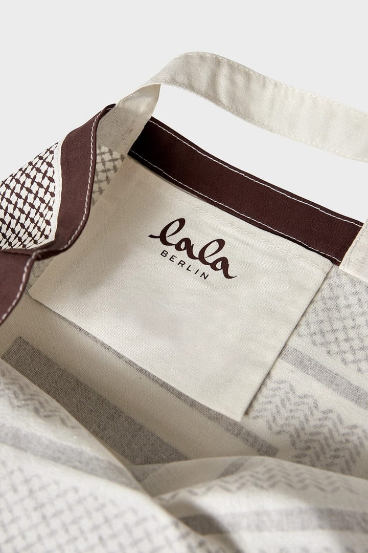 Lala Berlin - Tote Maja 10010372 - Heritage Stripe Brown