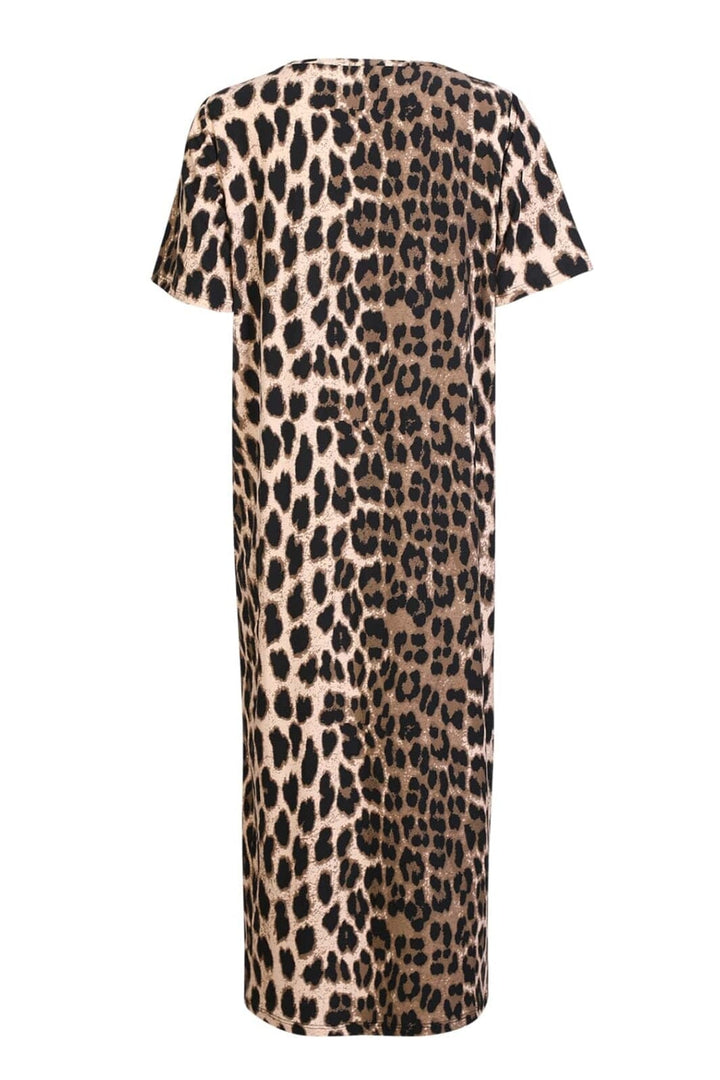 Liberte - Alma-Tshirt-Dress 9562 - Big Lux Leo Fossil