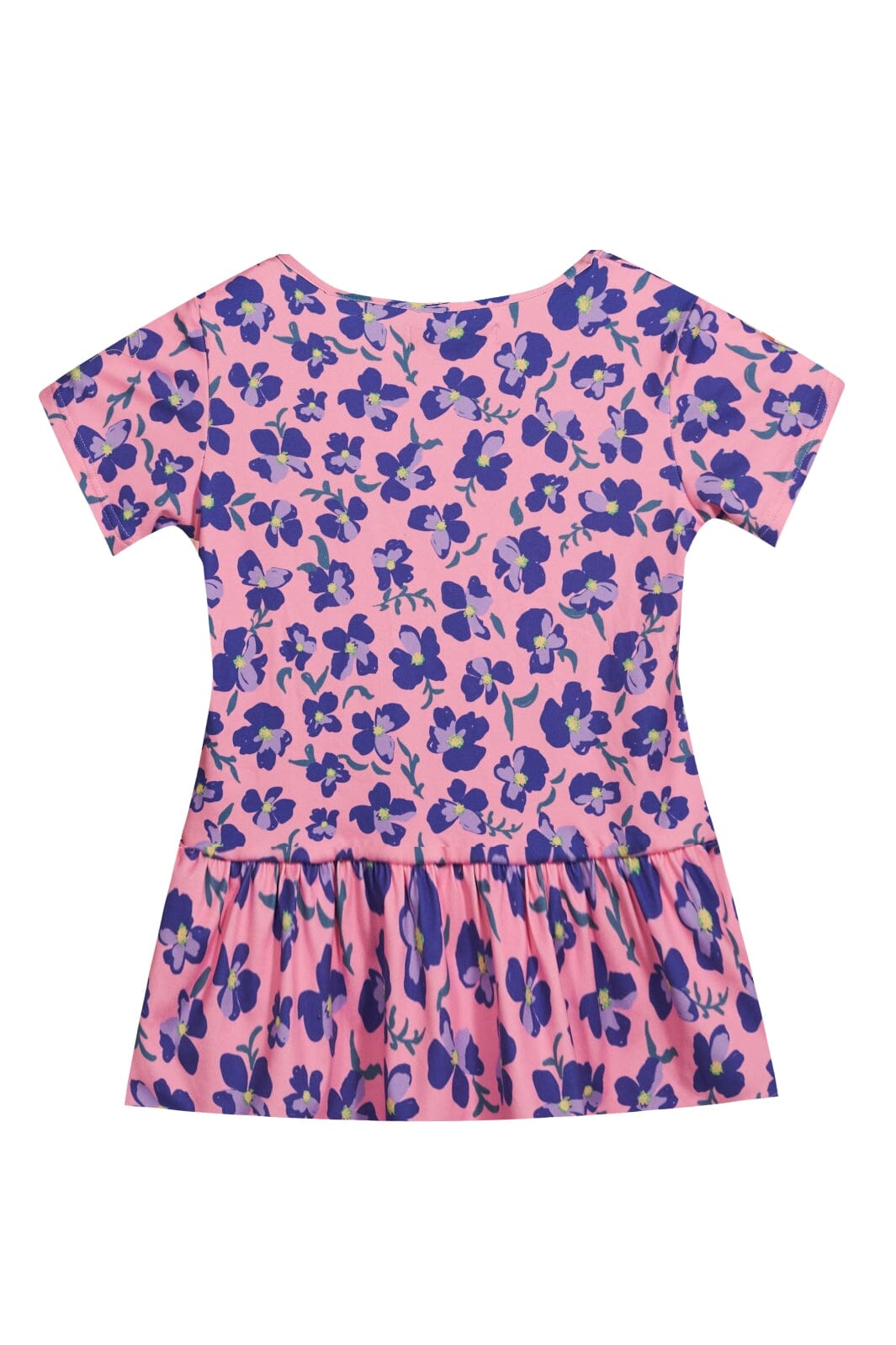 Forudbestilling - Liberte Ami - Alma-Frill-T-Shirt (Kids) - Pink Purple Flower T-shirts 