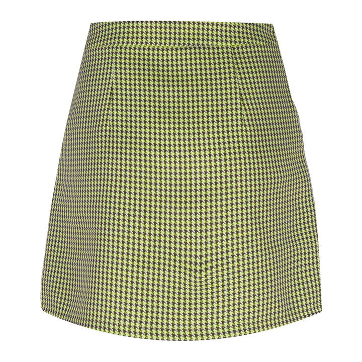 Forudbestilling - Liberte - Coco-Mini-Skirt - Lime Black Nederdele 