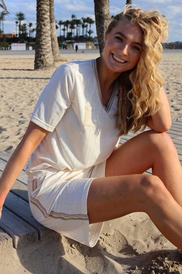 Liberte - Felia-Shorts 22230 - Creme Simili