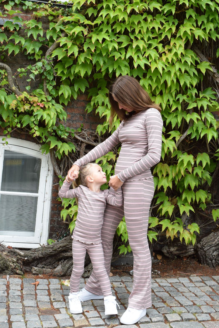 Forudbestilling - LIBERTÉ - Natalia Leggings (KIDS) - Rose Gold Lurex (Start/Midt December) Leggings 