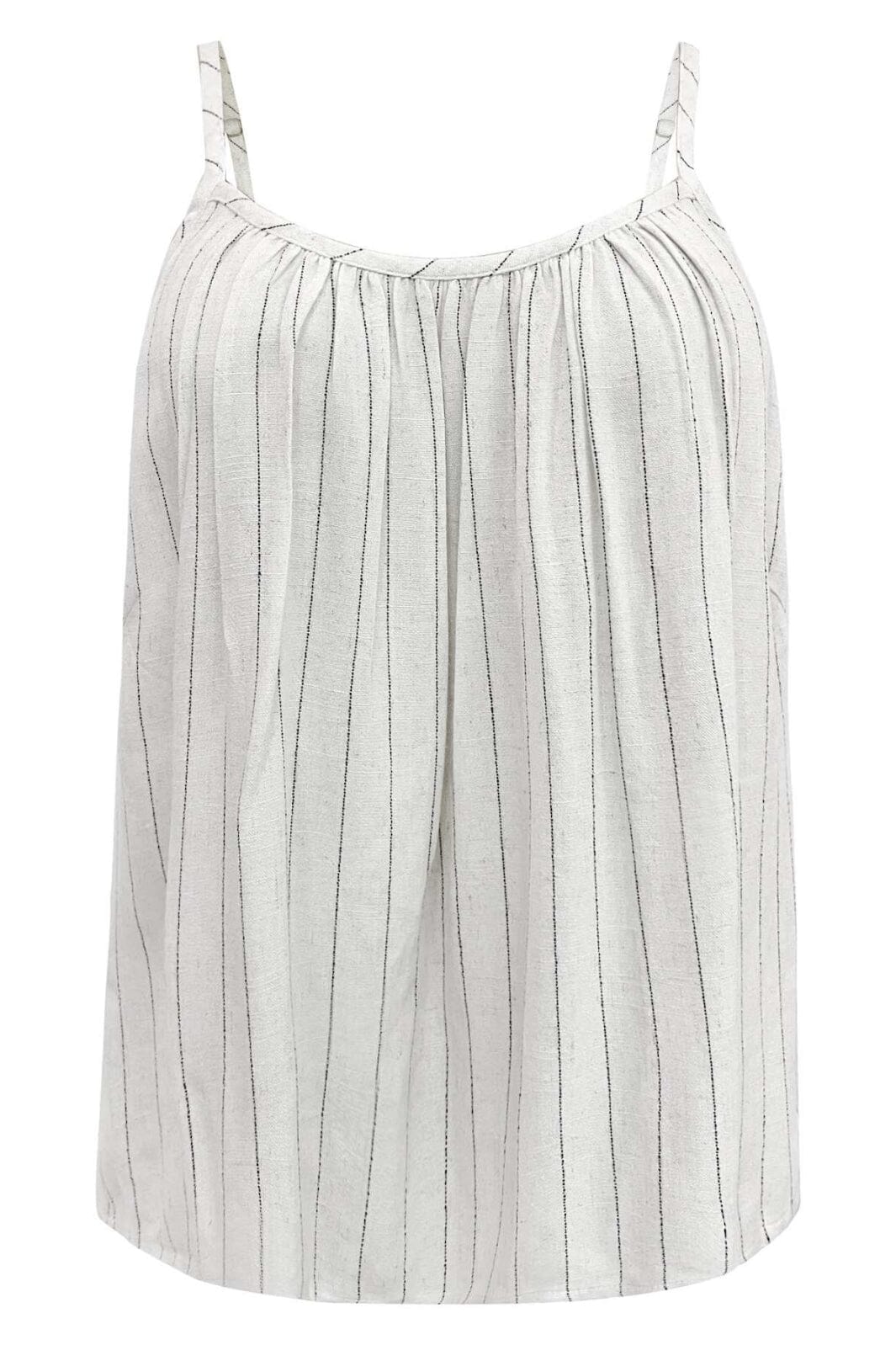 Liberte - Neo-Strap-Top 22201 - Nature Pinstripe