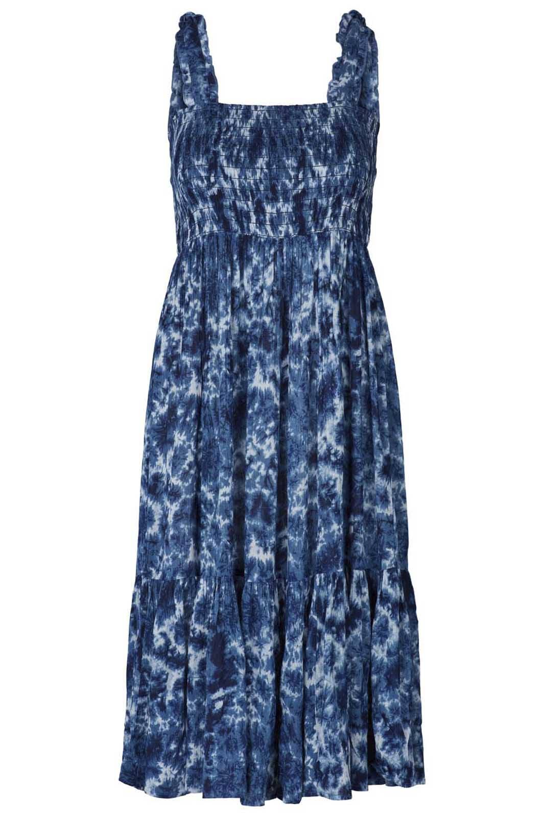 Forudbestilling - Lollys Laundry - Minna Dress - Blue (Maj) Kjoler 