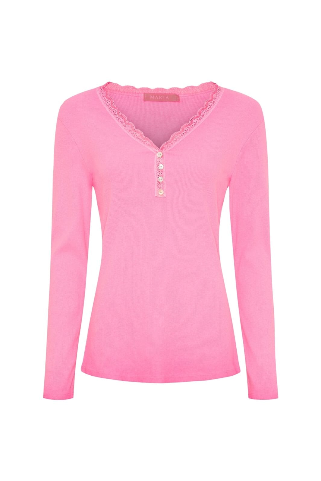 Marta Du Chateau - Mdccalista Ls Tee 2500 - Fuxia Neo