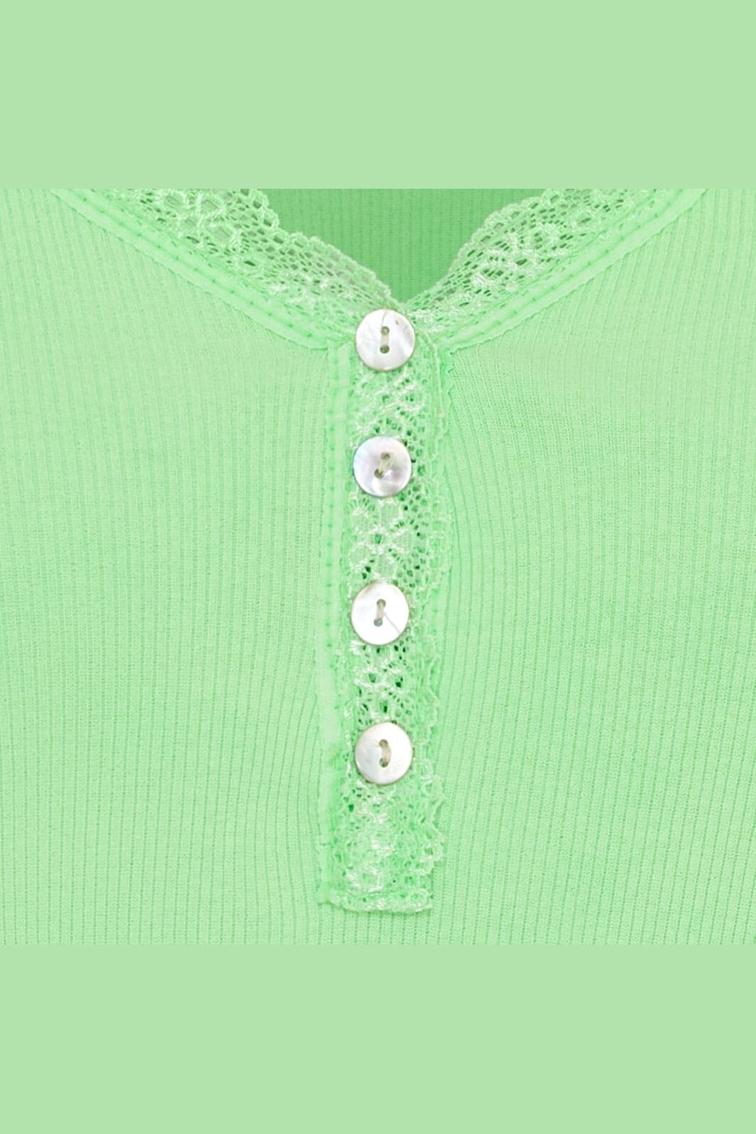 Marta Du Chateau - Mdccalista Ls Tee 2500 - Green Neo