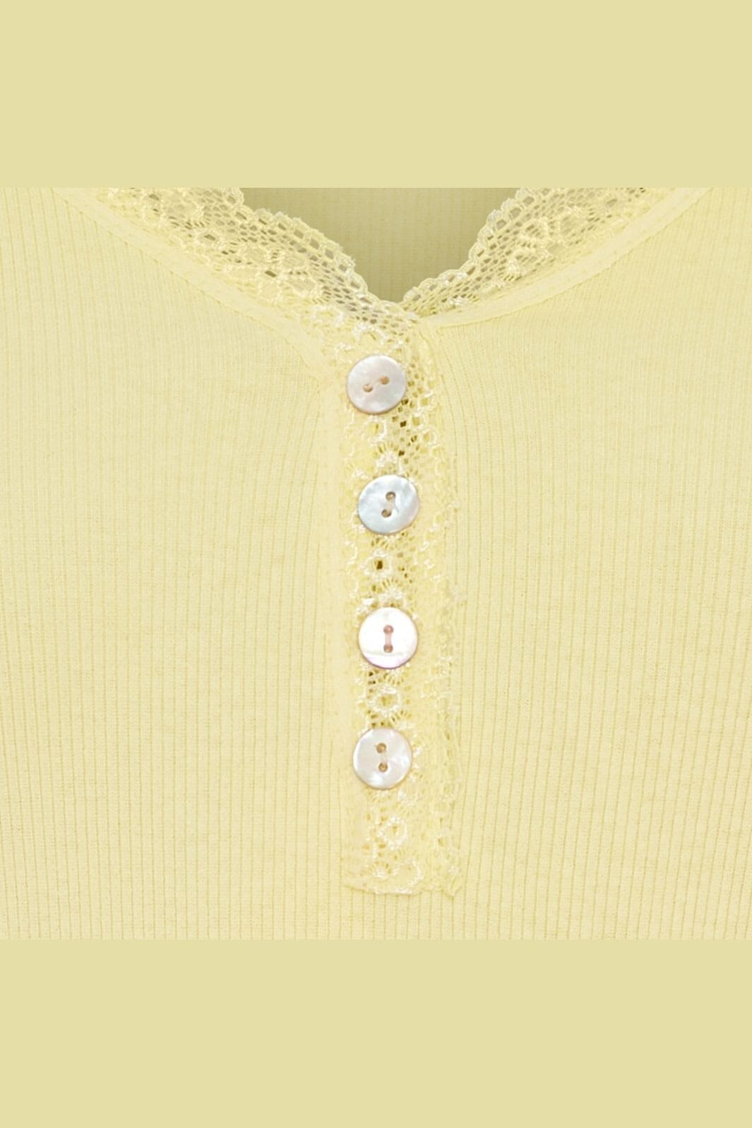 Marta Du Chateau - Mdccalista Ls Tee 2500 - Yellow