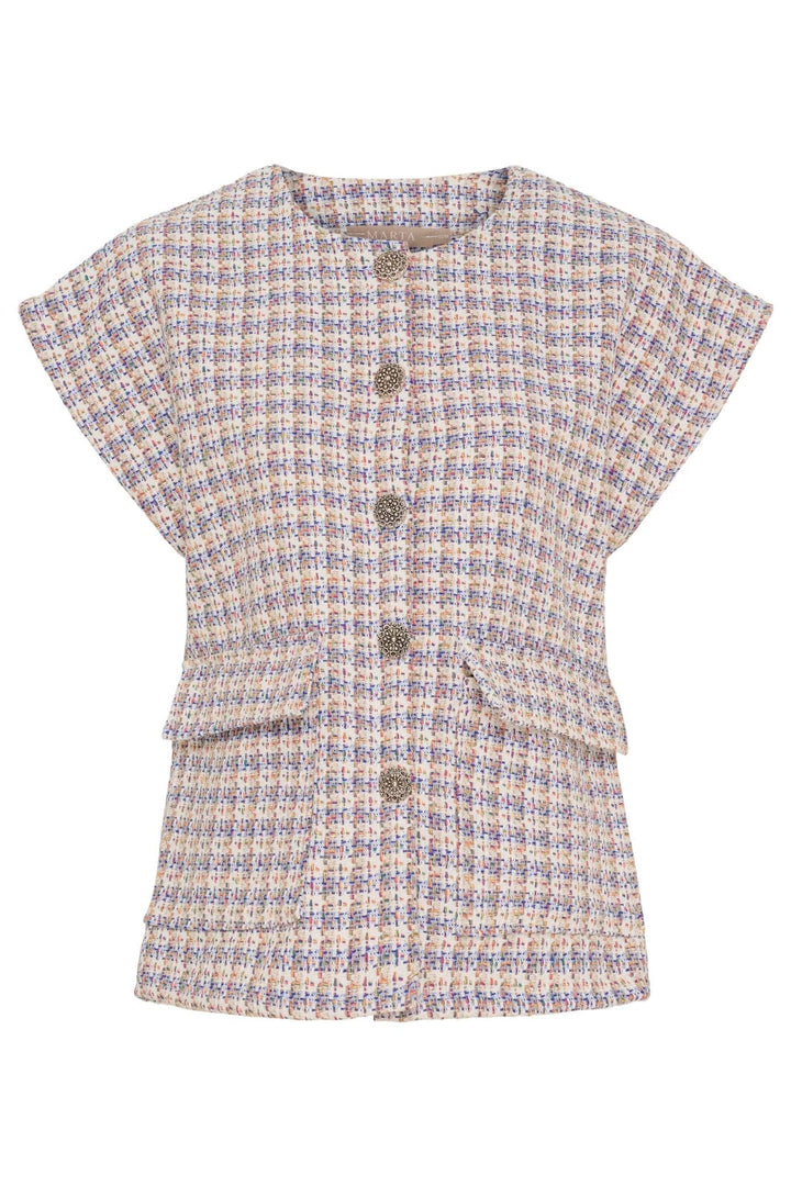 Marta Du Chateau - Mdcloretta Vest 7169 - Blue