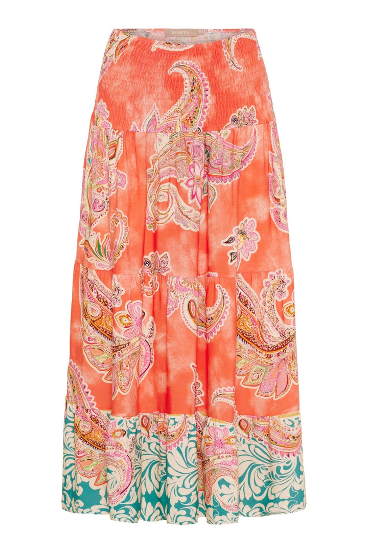 Marta Du Chateau - Mdcprincess Skirt 5201 - Corallo7512Tpf