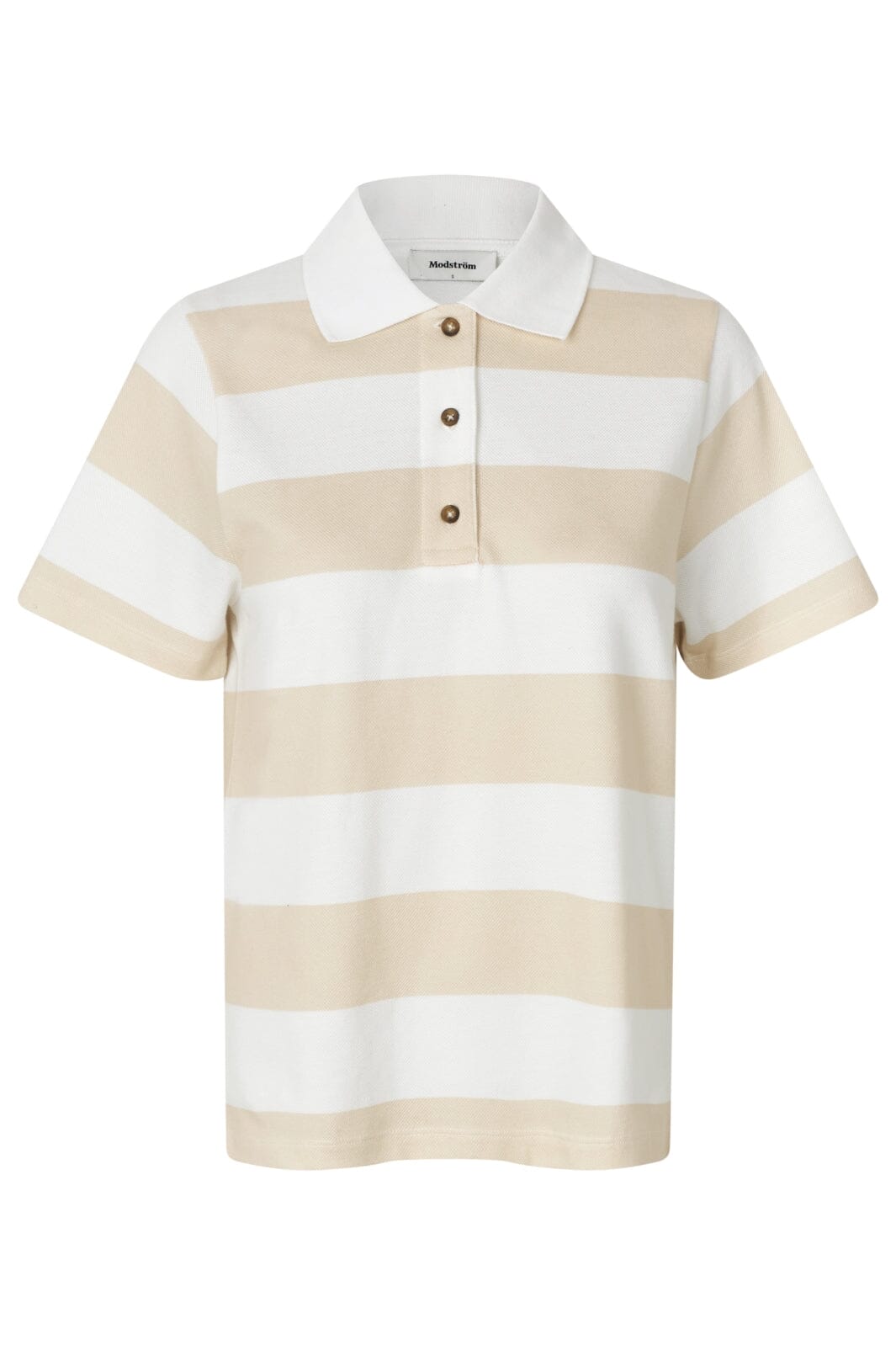 Modström - Nobumd Polo 58528 - 11827 - Beige Stripe