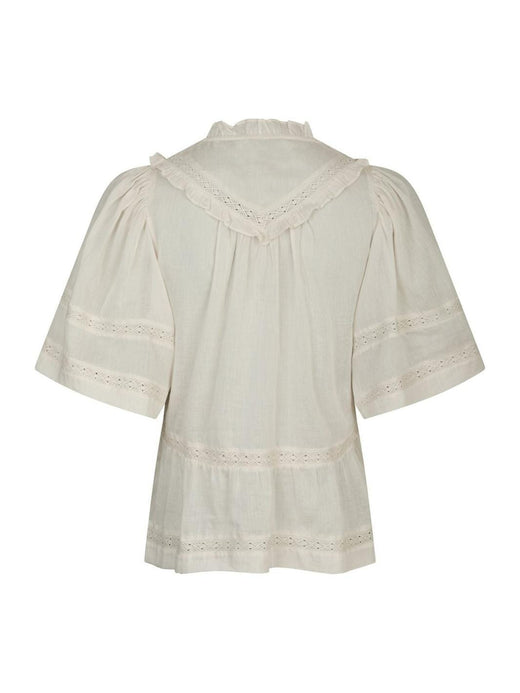 Forudbestilling - Neo Noir - Evienne S Voile Top 161856 - 124 - Ivory Toppe 