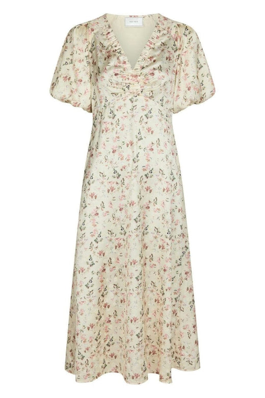 Forudbestilling - Neo Noir - Illana Flower Print Dress 165121 - 122 - Creme