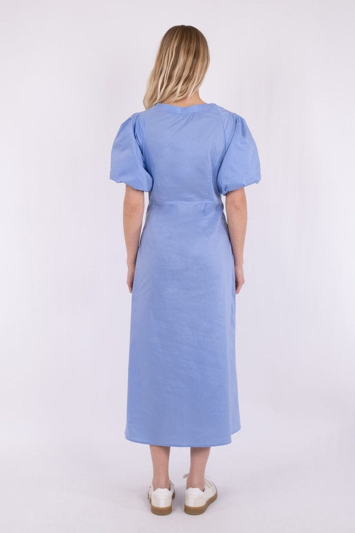 Forudbestilling - Neo Noir - Illana Poplin Dress - Sky Blue (Juni) 