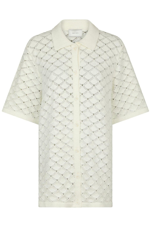 Neo Noir - Sette Crochet Blouse 165216 - 121 - Off White
