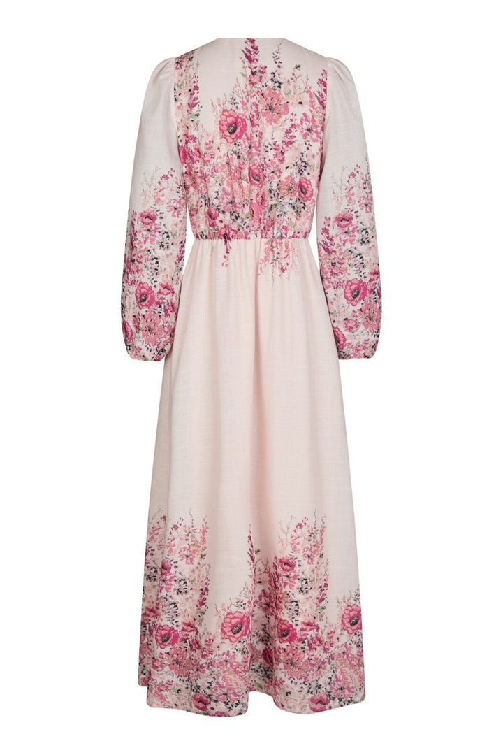 Neo Noir - Silfi Flower Print Dress 164828 - 165 - Rose
