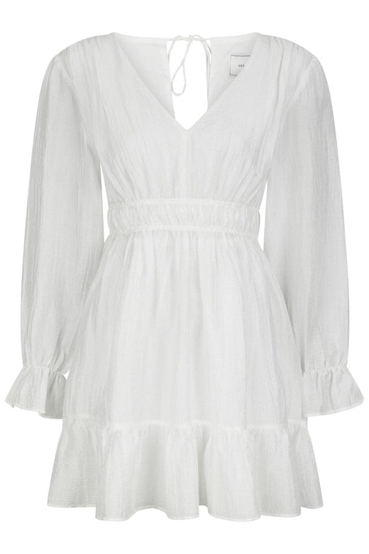 Forudbestilling - Neo Noir - Sima Solid Dress 164914 - 120 - White