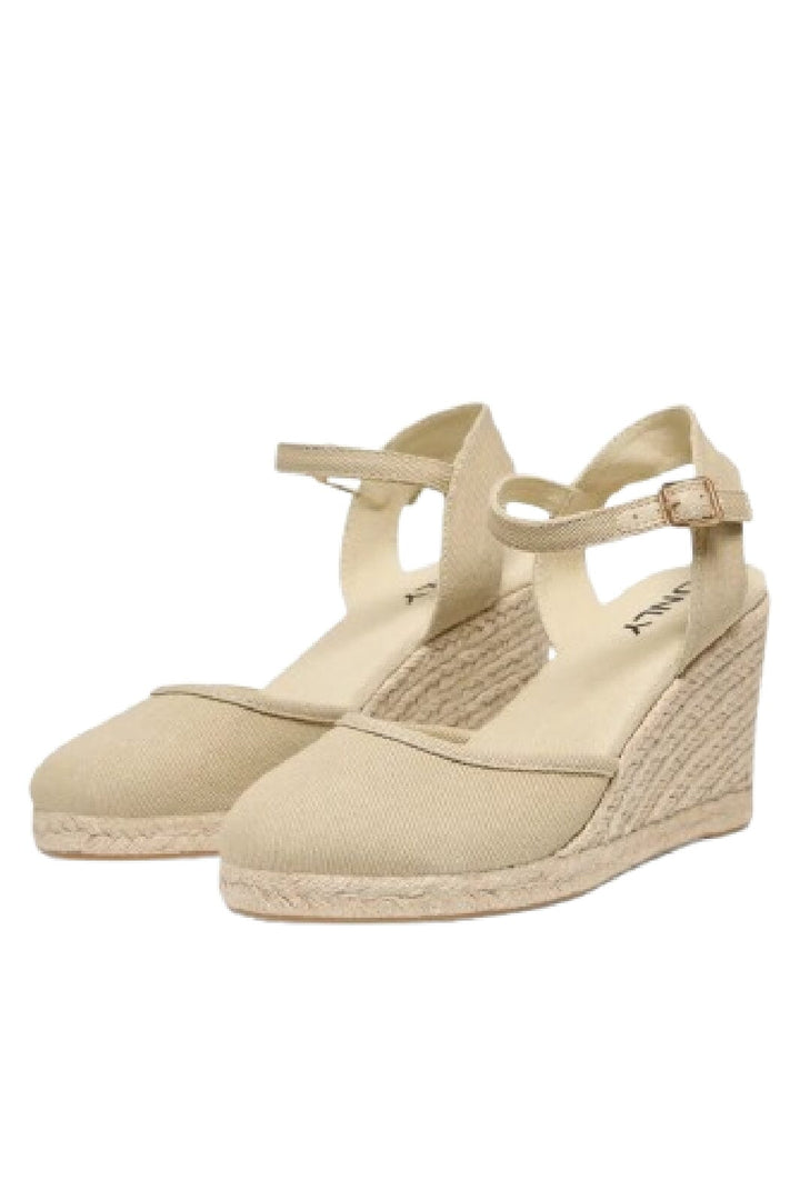 Only Shoes - Onlkayla Espadrille Wedge - 4682816 Creme