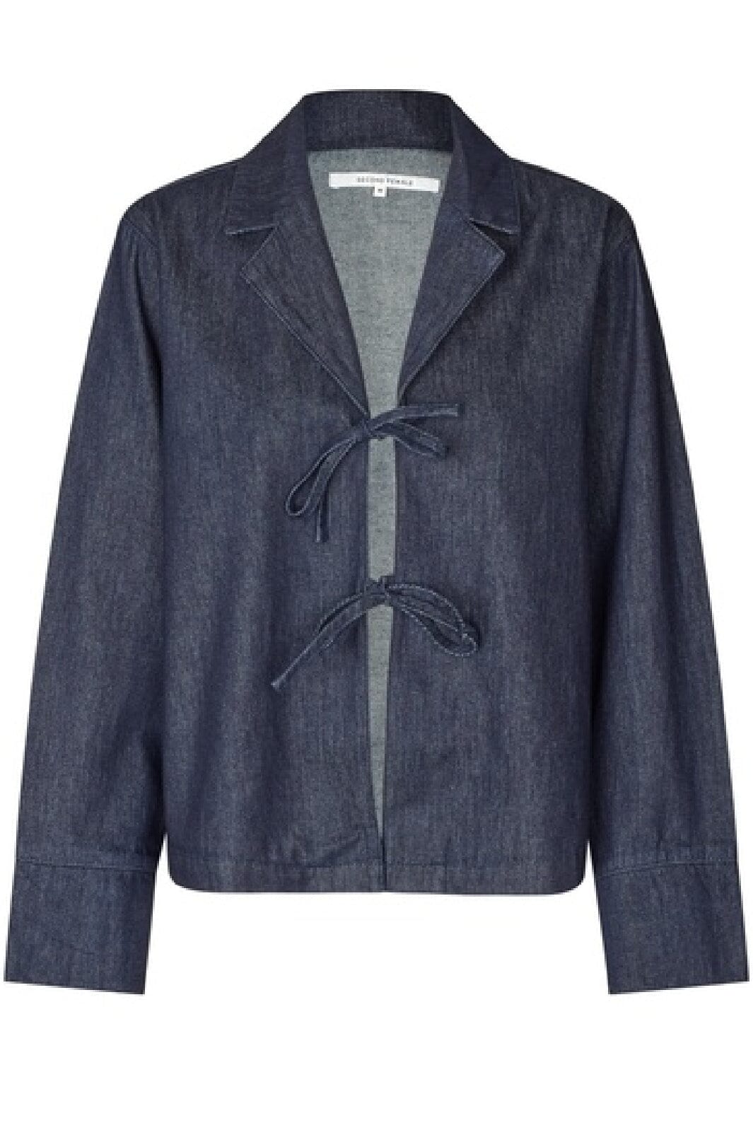 Second Female - Alluet Shirt 59670 - Dark blue denim