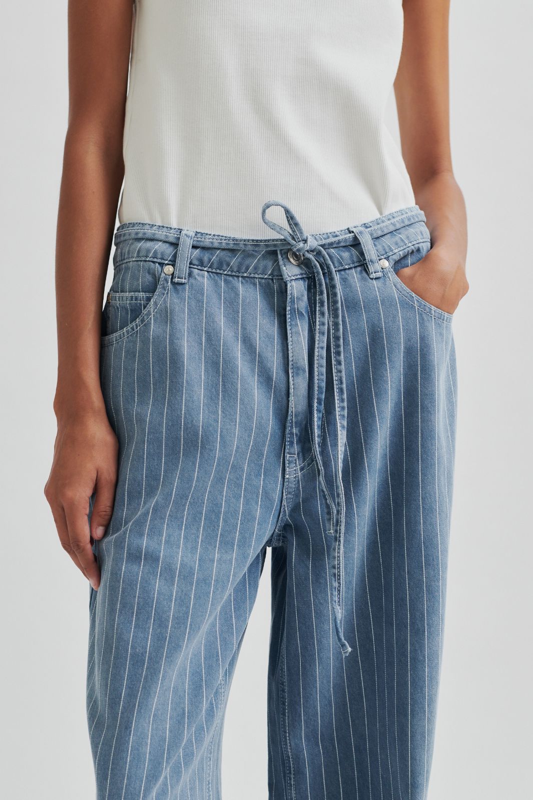 Forudbestilling - Second Female - Layne Jeans 59626 - Light blue denim Bukser 