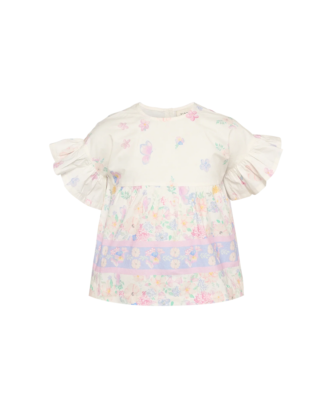 Forudbestilling - Sissel Edelbo - Pastel MINI Top SE 1546 - Pastel Bluser 