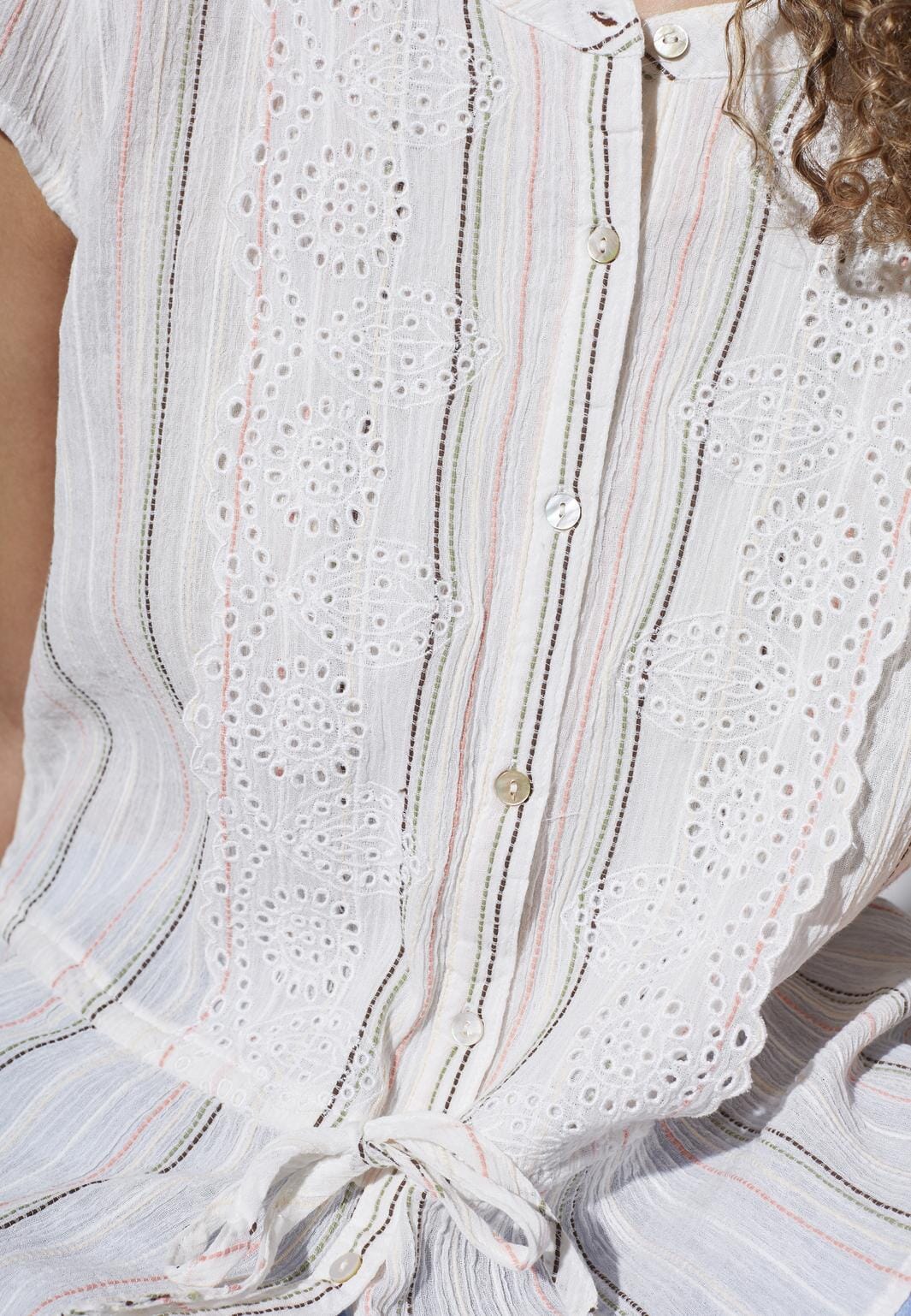 Sisters Point - Imla-Ss 18589 - 830 - Cream/Stripe