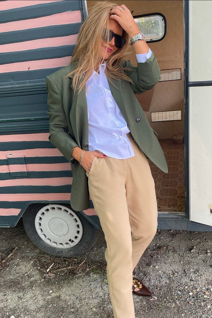 Forudbestilling - Valentin Studio - Cosy Pants - Sand (Slut September) Bukser 