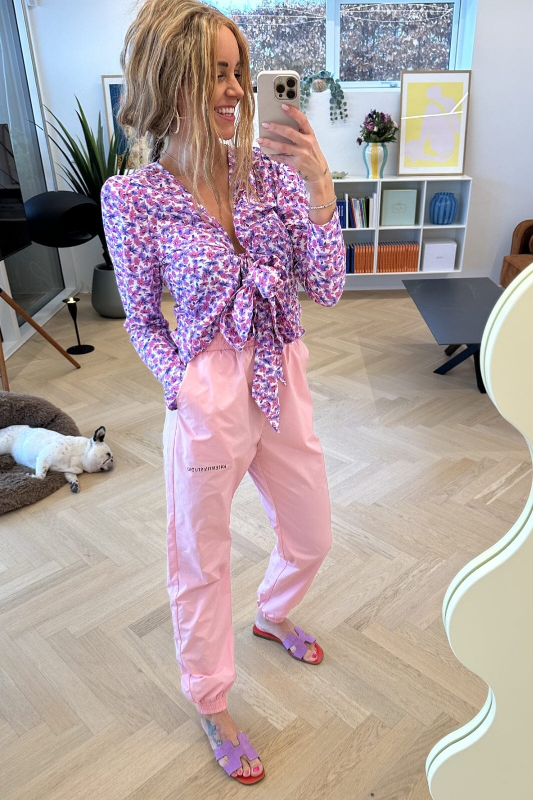 Forudbestilling - Valentin Studio - Josie Sweet Summer Blouse - Pink (Februar) Bluser 