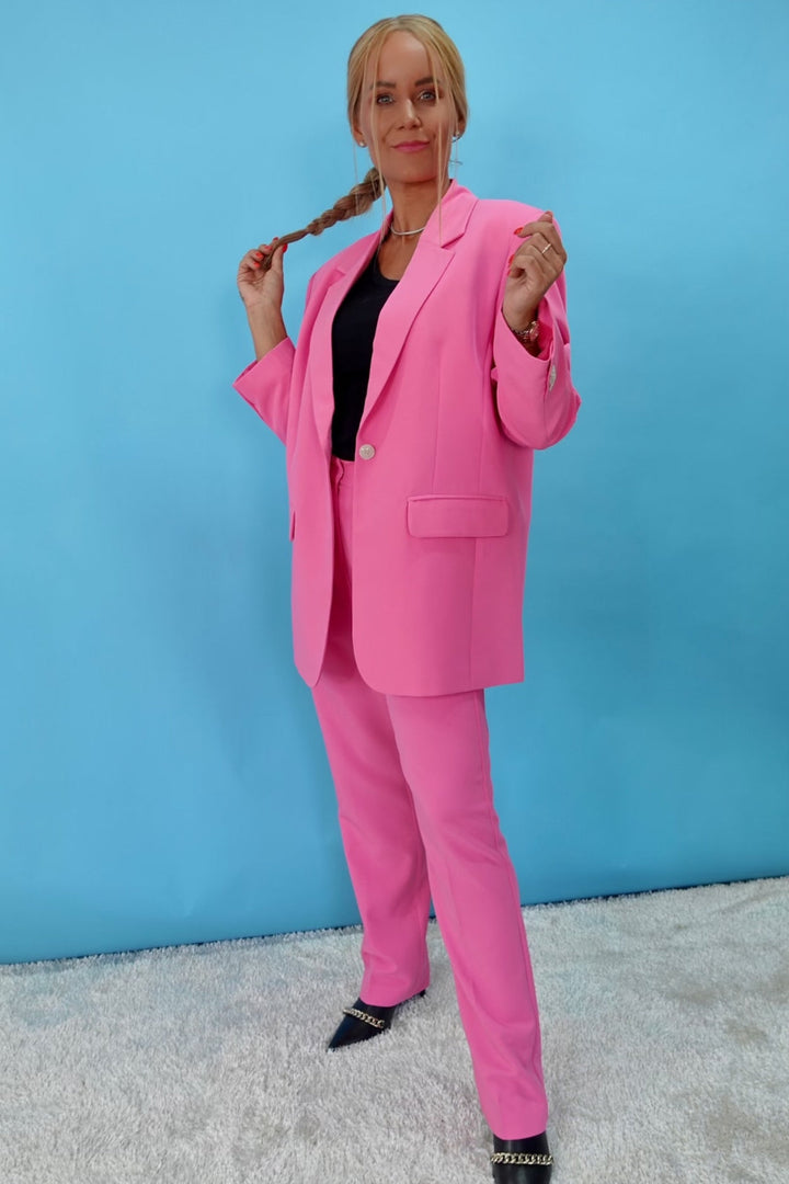 Forudbestilling - Valentin Studio - Power Suite Blazer - Pink (September) Blazere 