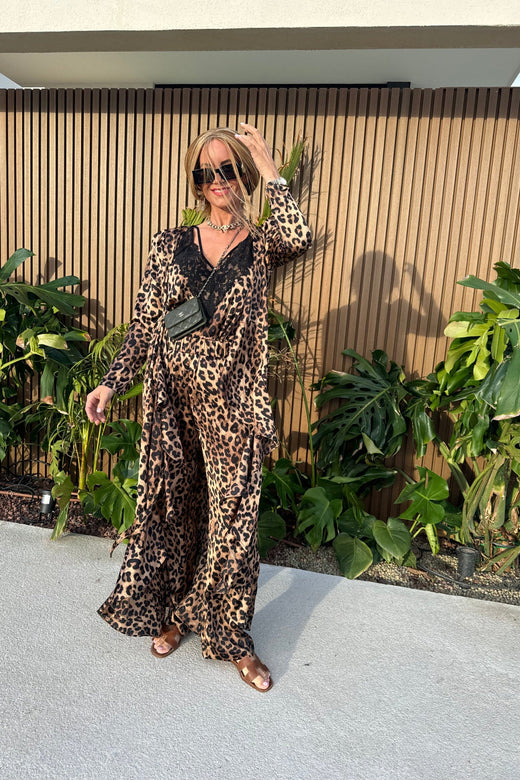 Forudbestilling - Valentin Studio - String Leopard Top - Leopard Toppe 