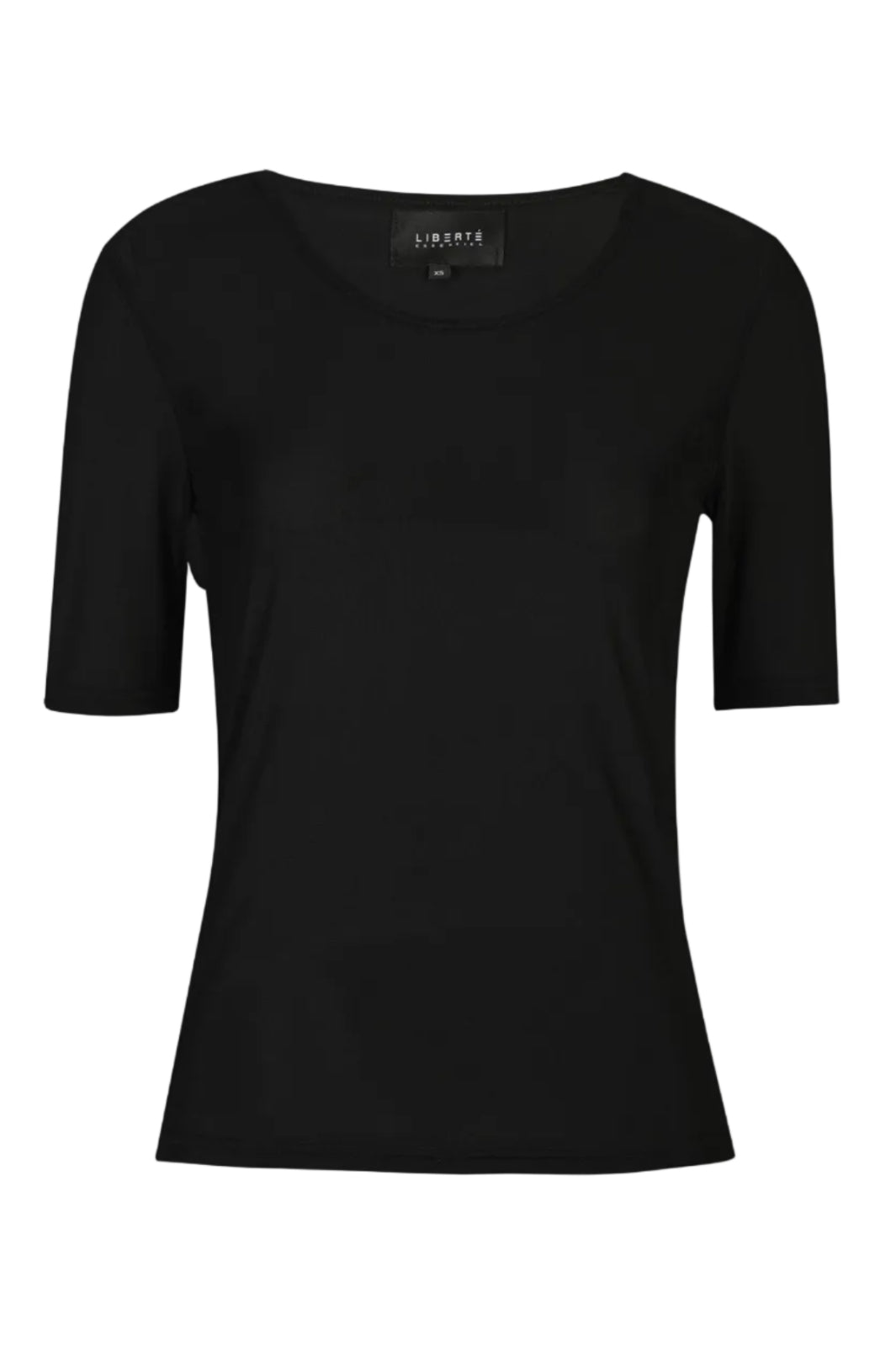 Liberte - Mesh Ss Tshirt 22064 - Black