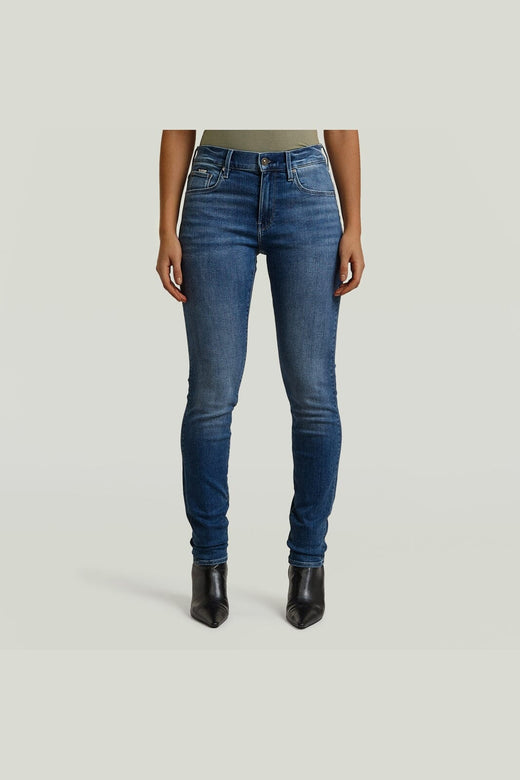 G-Star - 3301 Skinny Wmn D05175-8968-071 - Medium Aged