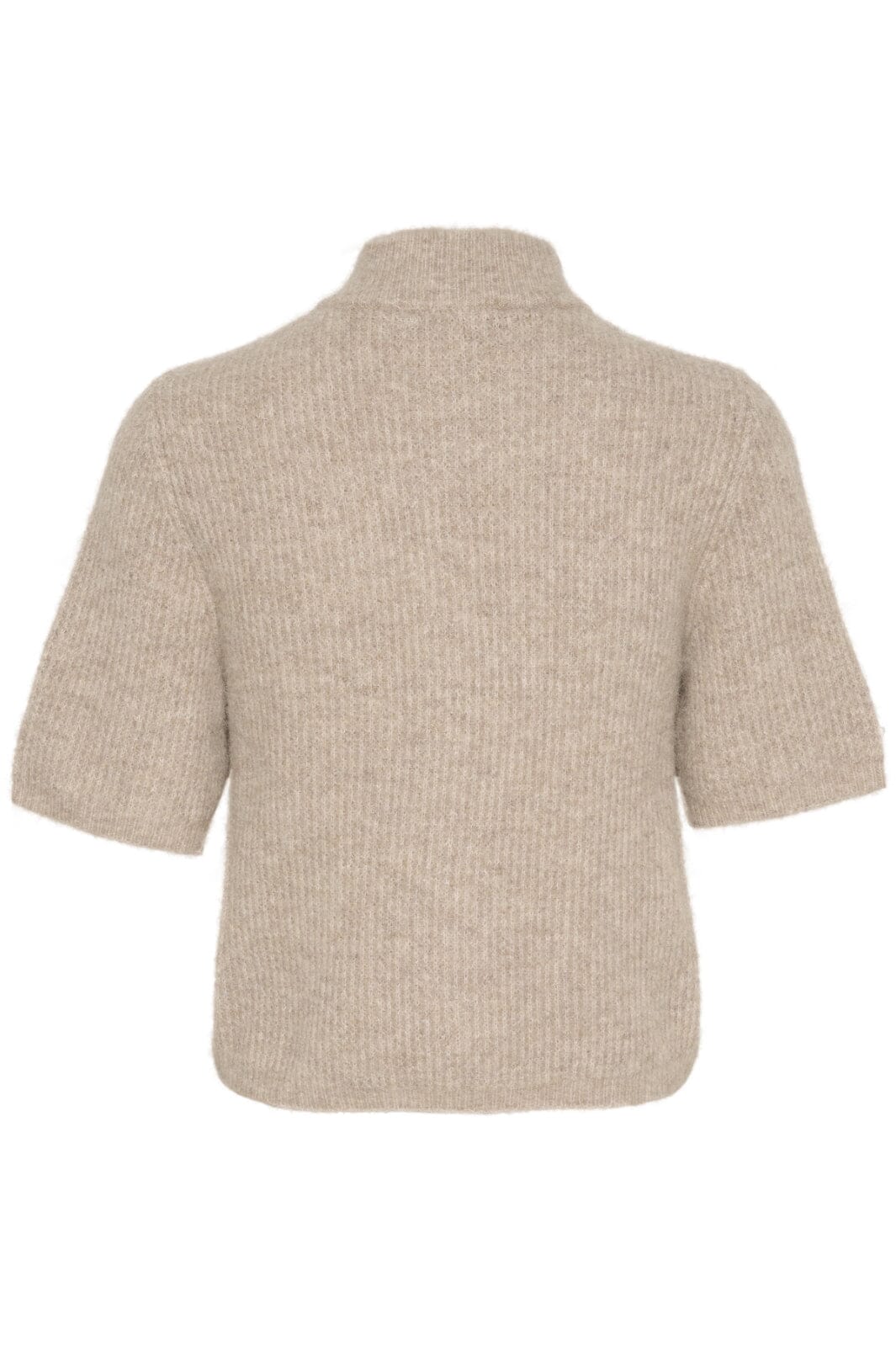 Gestuz - Alphagz Ss Short Cardigan - 1512141 Warm Sand Melange