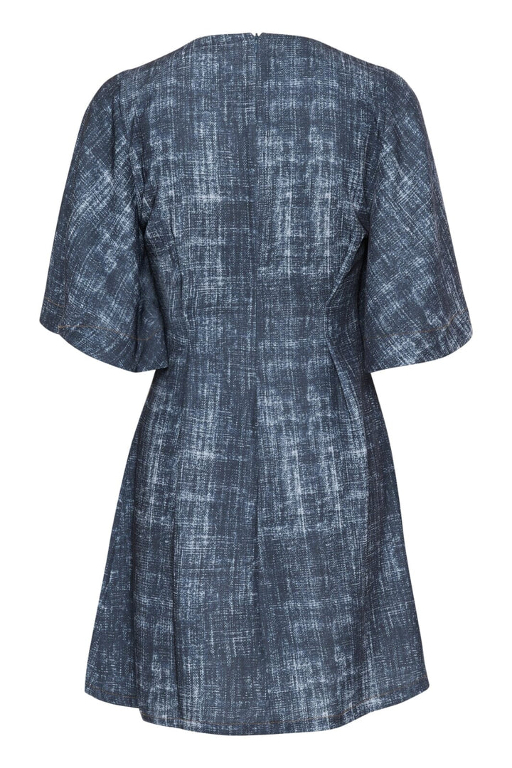 Gestuz - Gzdemia P Short Dress 10910411 - 107880 - Dark Denim Structure