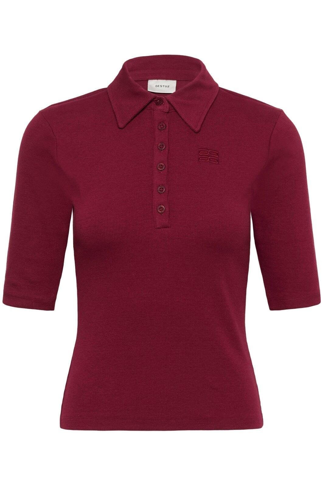 Gestuz - Gzdrew Polo Top 10910593 - 191724 - Cabernet Toppe 