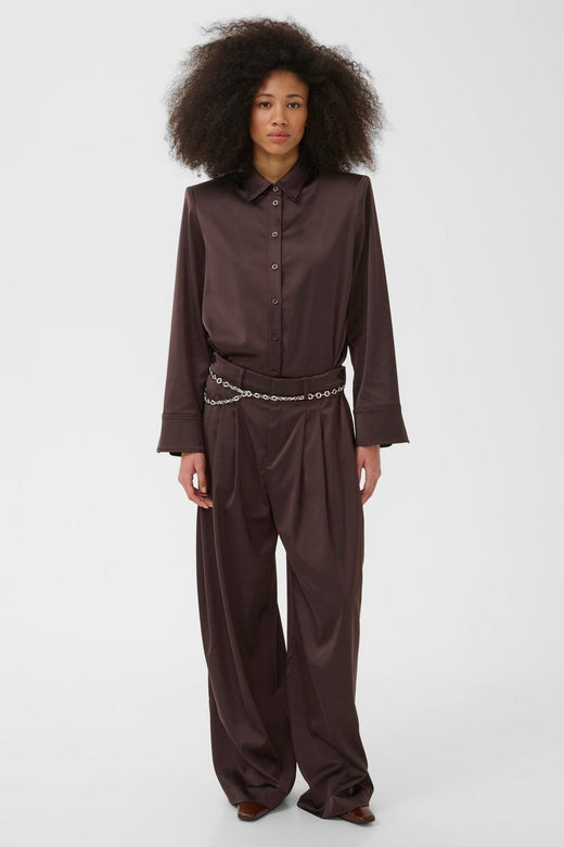 Gestuz - Gzelva Pants 10911582 - 109839 - Deep Plum Bukser 
