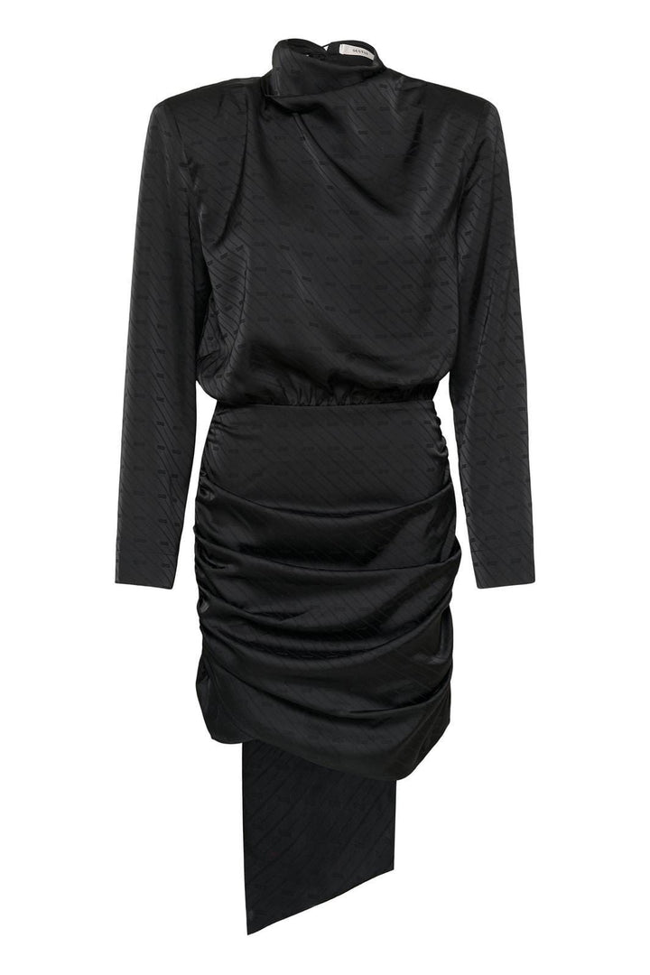 Gestuz - Gzestha Short Dress 10911568 - 100017 - Black Kjoler 